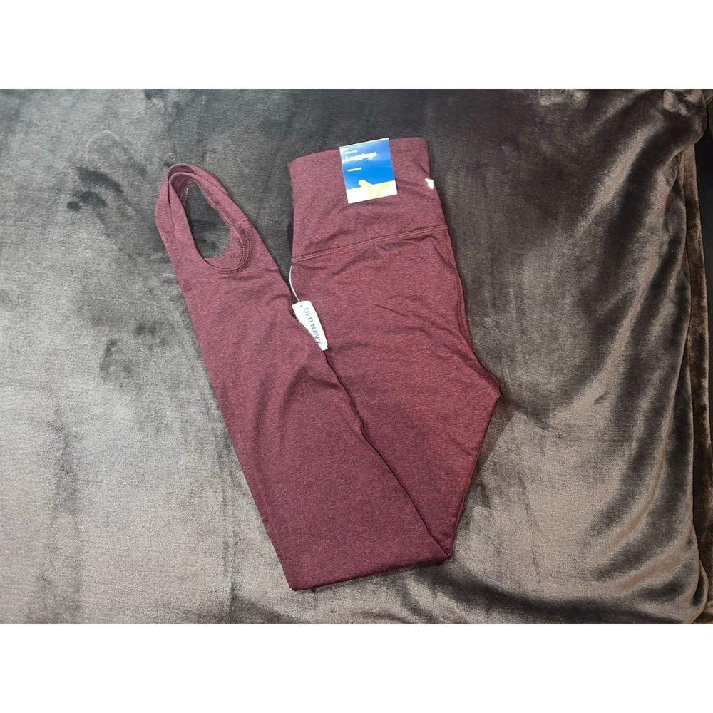 Old Navy High-Waisted CozeCore Heathered Performance Stirrup Leggings for Women